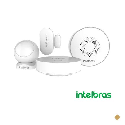 Sistema De Segurança Smart Intelbras ISS 1001, Compatível Com Assistente De…