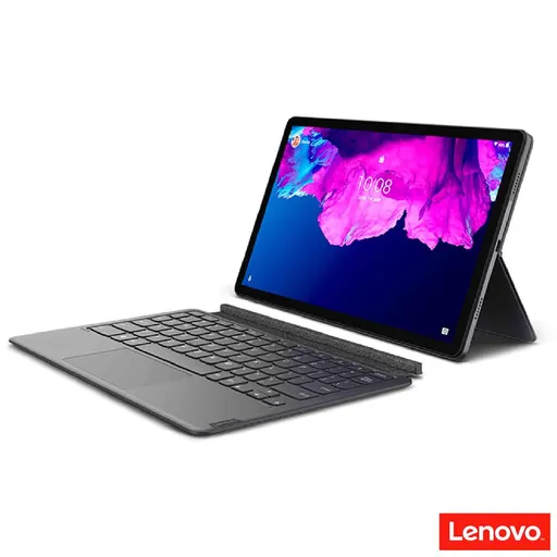 Capa Teclado para Tab P11 Plus Cinza - Lenovo