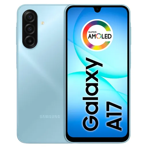 Celular Samsung Galaxy A17 Azul, 6,7", 256GB, 8GB RAM e Câmera Tripla 50MP +…
