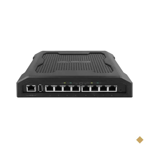 Switch Es-8xp Ubiquiti 8 Portas Poe Gigabit para Unifi 24 volts POE Passivo