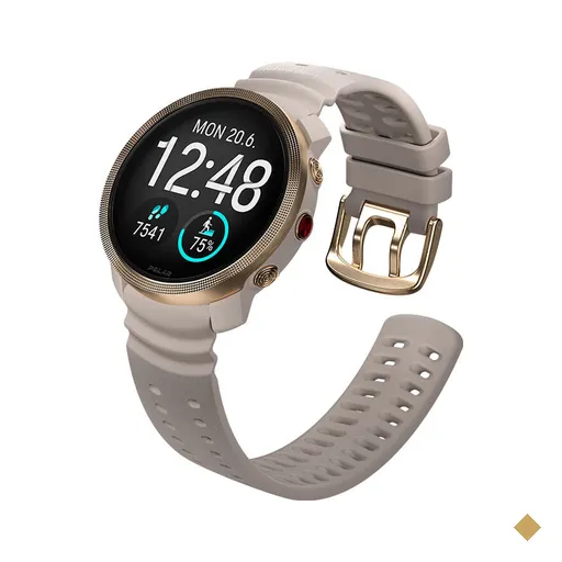 Smartwatch Polar Vantage M3 com 1,28", Pulseira de Silicone, Bluetooth e 37MB