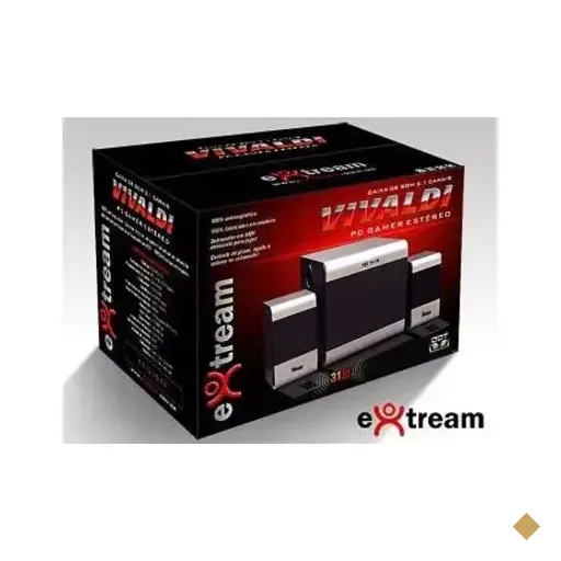eXtream Vivaldi CS21EX-02 (31W RMS) PC Gamer 2.1