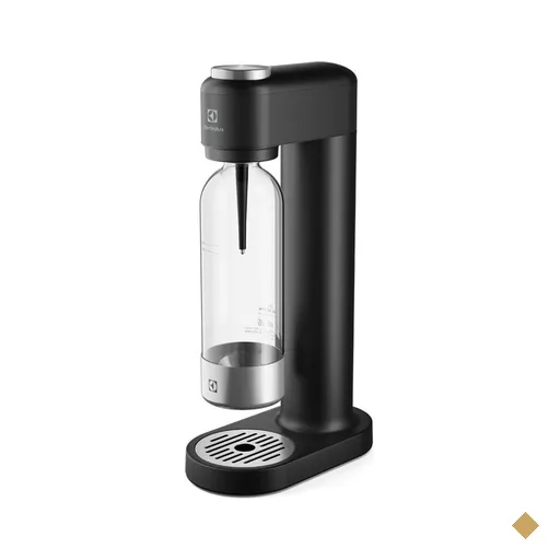 Máquina para Gaseificar Água com Gás Efficient Preta com Cilindro e 2…