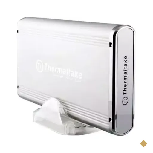 Case Thermaltake 3.5″ Silver River DUO (IDE/SATA para USB 2.0/E-SATA)