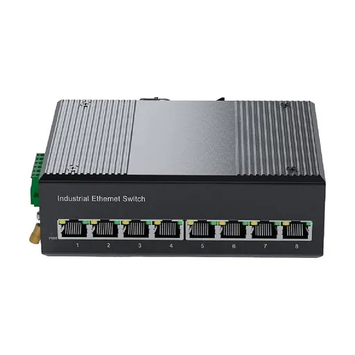 Switch industrial ethernet Gigabit POE - SW800-GEP 8*100/1000M - Qixiang