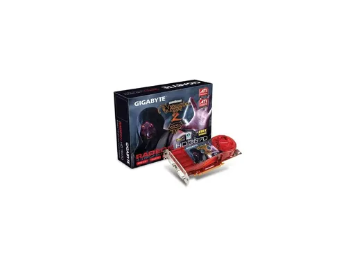 Gigabyte ATI Radeon HD 3870 512MB GDDR4 256-bit PCI-E 2.0 x16