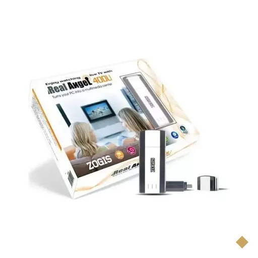 ZOGIS Real Angel 400U Universal Analog TV Tuner Dongle USB