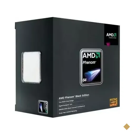 AMD Phenom X4 Quad-Core 9600 Black Edition 2.3GHz (Socket AM2+, HT 3600MHz…
