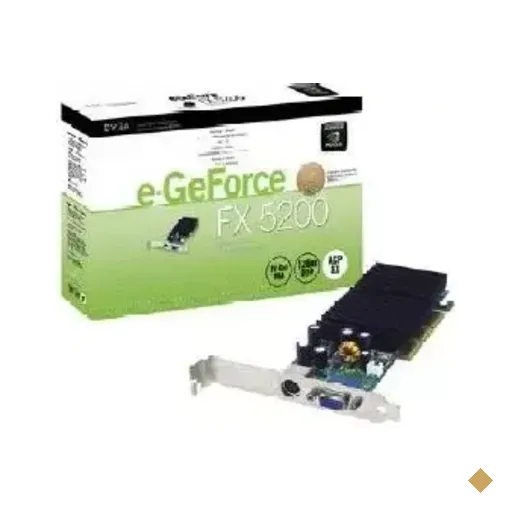 eVGA nVIDIA GeForce FX5200 128MB DDR 64-bit AGP 8X