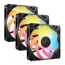 Kit Fan Corsair RS120-R ARGB 120mm Reverse 3 Unid