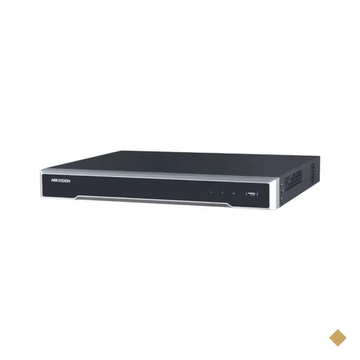 Gravador NVR Hikvision DS-7616NI-Q2/16P com até 16 Canais Poe e em 4K