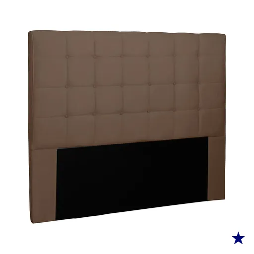 Cabeceira Solteiro 0,90m Verona Suede Caramelo - Pallazio