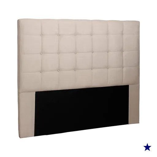Cabeceira Solteiro 0,90m Verona Suede Bege - Pallazio
