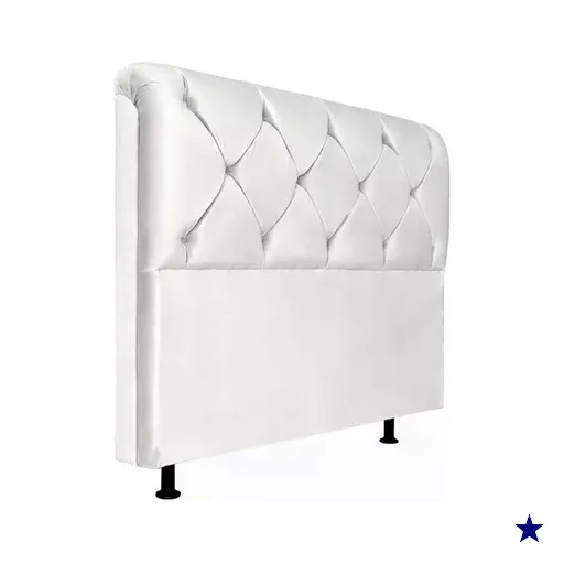 Cabeceira Casal 140cm Barbara Corano Branco ID Milani Store