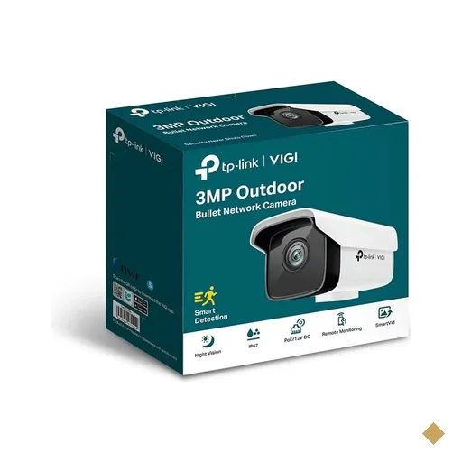 CAMERA IP BULLET VIGI C300HP-4 WDR H.265+ 3MP 4MM - Tp-link
