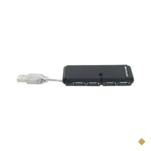 Multilaser Hub Slim USB 2.0 Preto