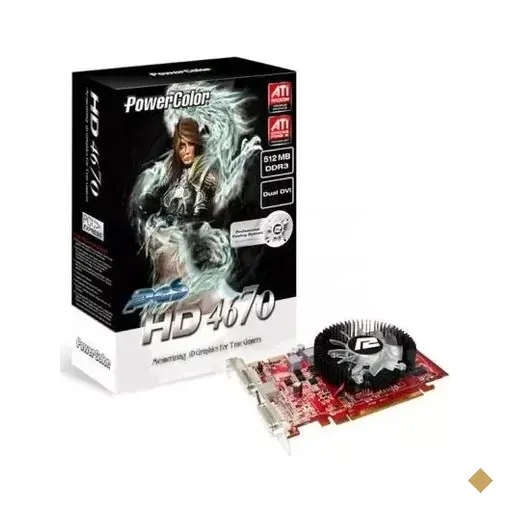 PowerColor ATI Radeon HD 4670 512MB DDR3 128-bit PCI-E 2.0 x16