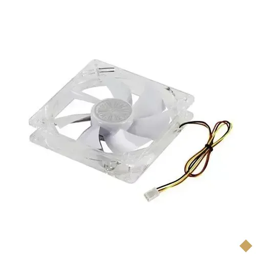 AKASA 80mm Quiet Pearl White Fan