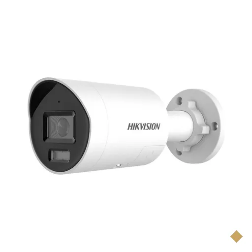 Câmera de rede mini bullet fixa com luz estroboscópica e aviso sonoro…