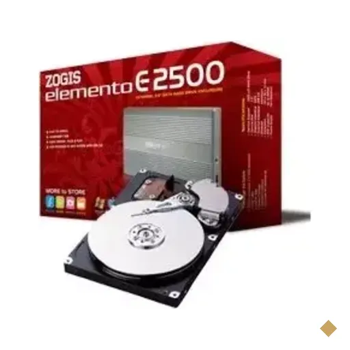 Case ZOGIS Elemento E2500 2.5″ HDD (SATA para USB 2.0) EL-E2500SU