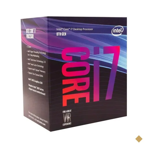 Processador Intel Core i7-8700 3.2GHz (4.6 GHz Turbo, LGA 1151, 12MB Cache…