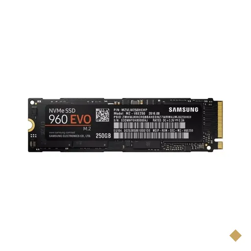Samsung 250GB 960 EVO NVMe M.2 SATA SSD MZ