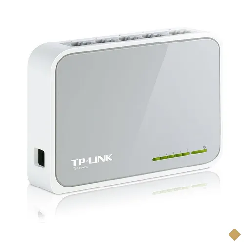 Switch 5 portas 10/100MB/s TP-Link TL-SF1005D