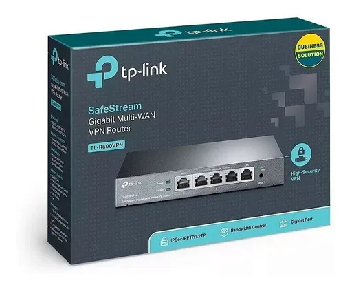 Roteador Vpn Broadband Gigabit Safestream Tp-link Tl-r600vpn (R605) Load…