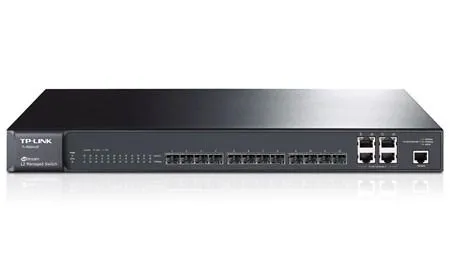 Switch Para Fibra Ótica 12 Portas Sfp Gbic Tplink Tl-sg5412f