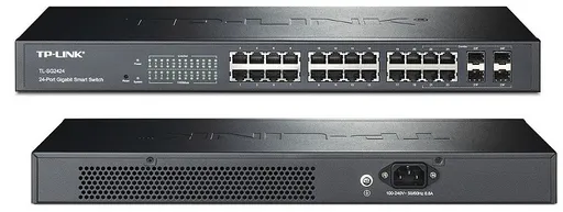 Switch 24 Portas Gigabit Gerenciável TP-Link T1600G-28TS (TL-SG2424) 4 SFP
