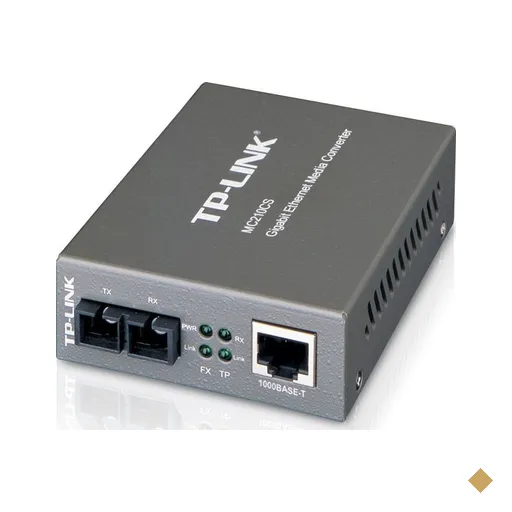 Conversor De Fibra Ótica Tp-link Mc210cs Gigabit Single-mode