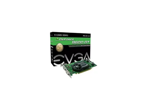 EVGA nVIDIA e-GeForce 9600GT Low Power Edition 512MB GDDR3 256-bit PCI-E 2.0…