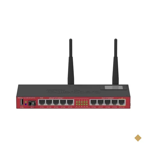 Mikrotik Routerboard Rb2011ils-in L4 Gigabit Sfp Poe 11 Portas