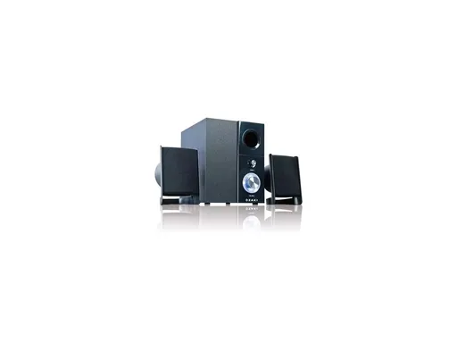Ozaki Wooden Subwoofer (9W RMS) Speaker System 2.1CH