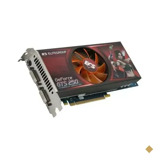 ECS NVIDIA GeForce GTS 250 1GB DDR3 256-bit PCI-E 2.0 x16