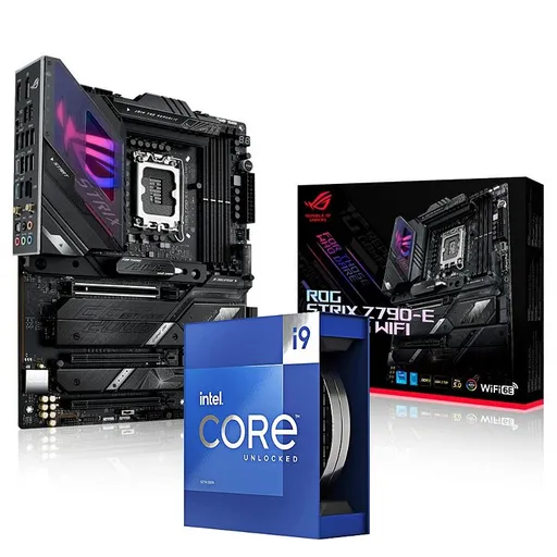 Kit Upgrade Intel Core I9 13900K + Placa Mãe ASUS ROG Strix Z790-E Gaming WiFi…