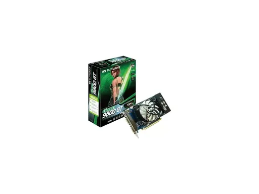 ECS NVIDIA GeForce 9800GT Green 1GB GDDR3 256-bit PCI-E 2.0 x16