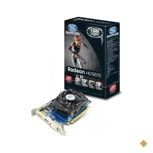 Sapphire ATI Radeon HD 5670 1GB GDDR5 128-bit PCI-E 2.0 x16