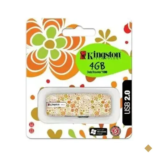 Kingston DataTraveler 100 Flowers 4GB USB 2.0 Flash Drive