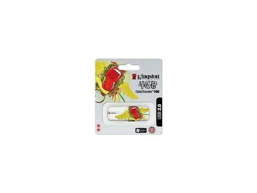Kingston DataTraveler 100 Flowers 4GB USB 2.0 Flash Drive