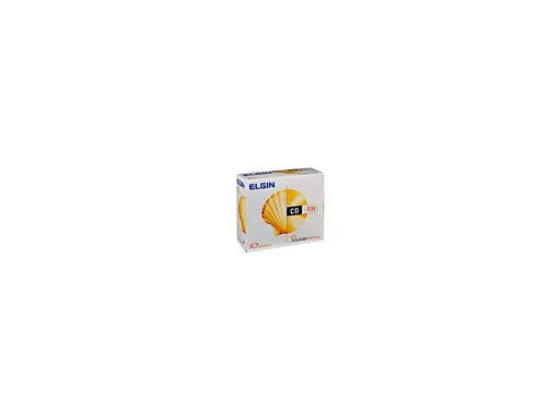 Elgin CD-RW Regravável 12x Box 10 unidades