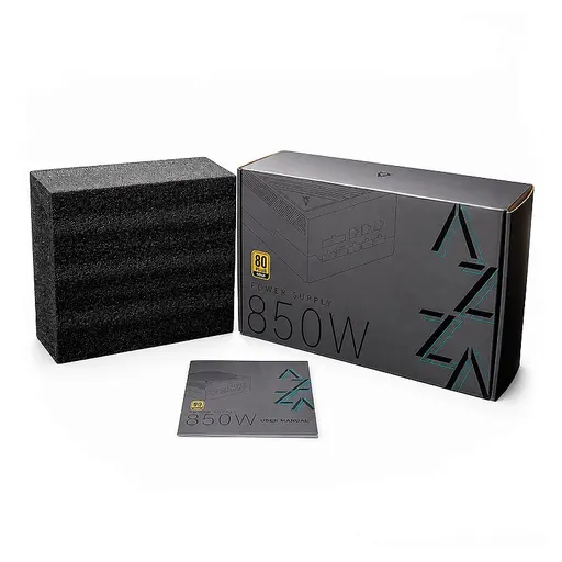 FONTE ATX 850W 80PLUS GOLD AZZA PSAZ-850G WHITE