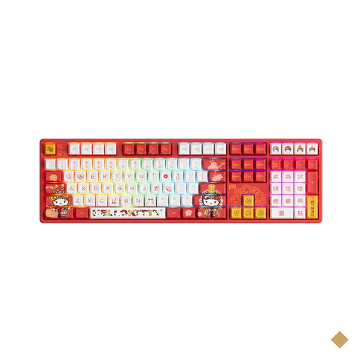Teclado Mecânico Gamer Akko Hello Kitty Peking Opera B 5108S RGB Switch Akko x…