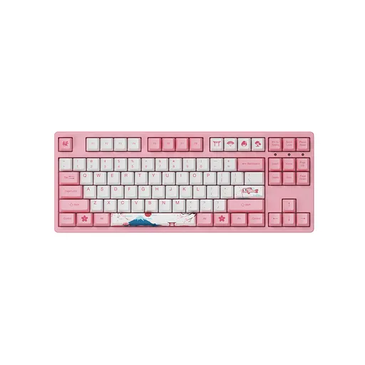 Teclado Mecânico Gamer Akko World Tour Tokyo R1 3087 TKL 87 Teclas Switch Akko…