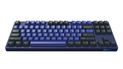Teclado Mecânico Gamer Akko Horizon DS 3087 TKL 87 Teclas Switch Akko Pink ANSI