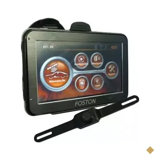 GPS Foston com câmera de ré e TV digital