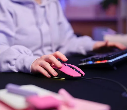 Mouse Gamer Trust Felox Rosa 25068 GXT 109P