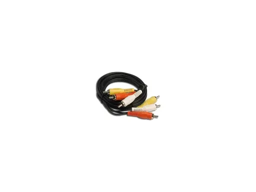 Cabo RCA 3+3 Montado Simples