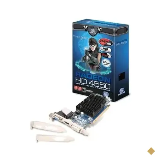 Sapphire ATI Radeon HD 4550 256MB (1GB Hyper Memory) DDR2 64-bit PCI-E 2.0 x16