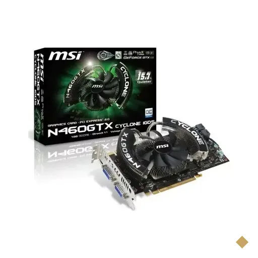 MSI NVIDIA GeForce GTX 460 Cyclone 1024MB GDDR5 192-bit PCI-E x16 2.0